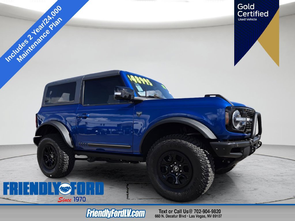 Certified 2021 Ford Bronco First Edition