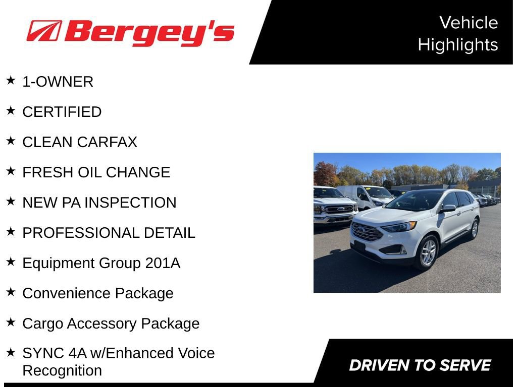 Certified 2022 Ford Edge SEL w/ Convenience Package image 8