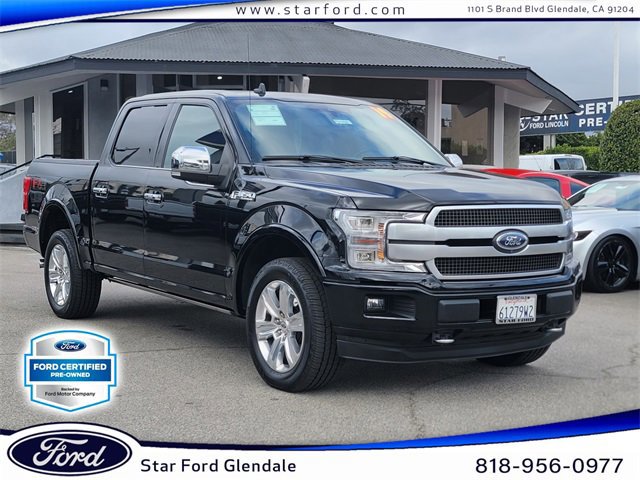 Certified 2019 Ford F150 Platinum w/ Equipment Group 701A Luxury