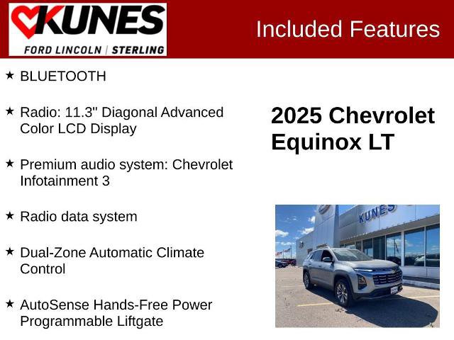 Used 2025 Chevrolet Equinox LT w/ Convenience Package II image 3