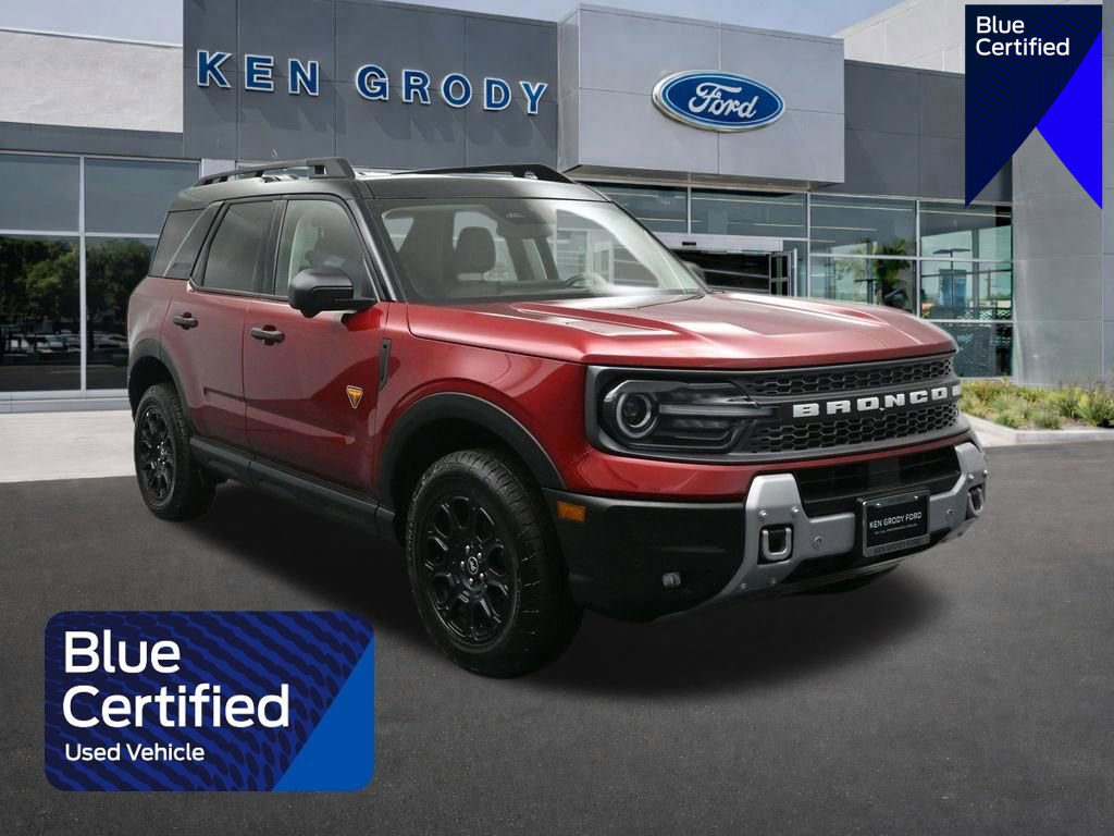 Certified 2025 Ford Bronco Sport Badlands
