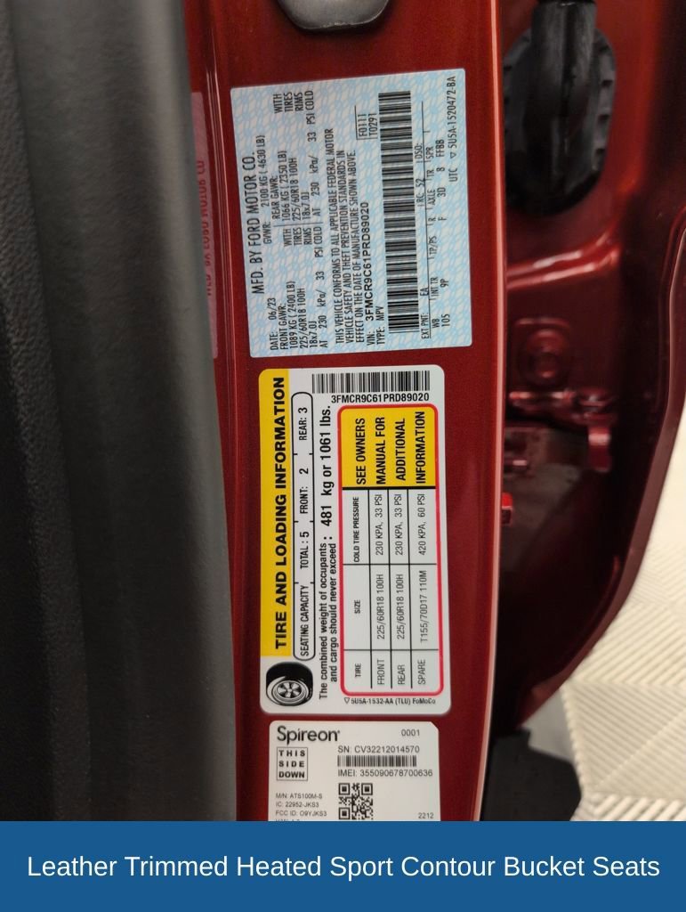 Certified 2023 Ford Bronco Sport Outer Banks w/ Tech Package image 49