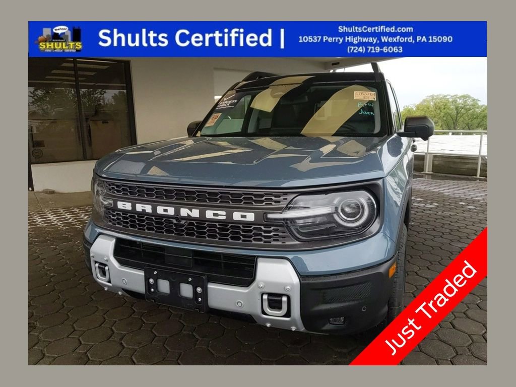 Certified 2025 Ford Bronco Sport Badlands AWD/4WD image 1