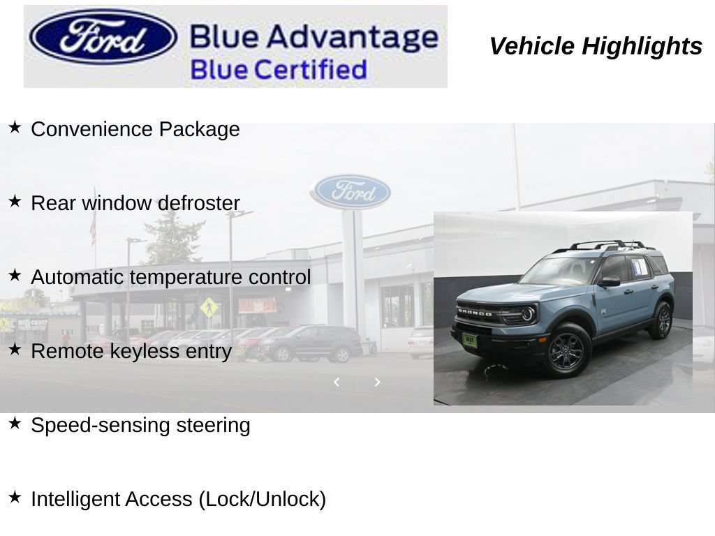 Certified 2023 Ford Bronco Sport Big Bend AWD/4WD image 19