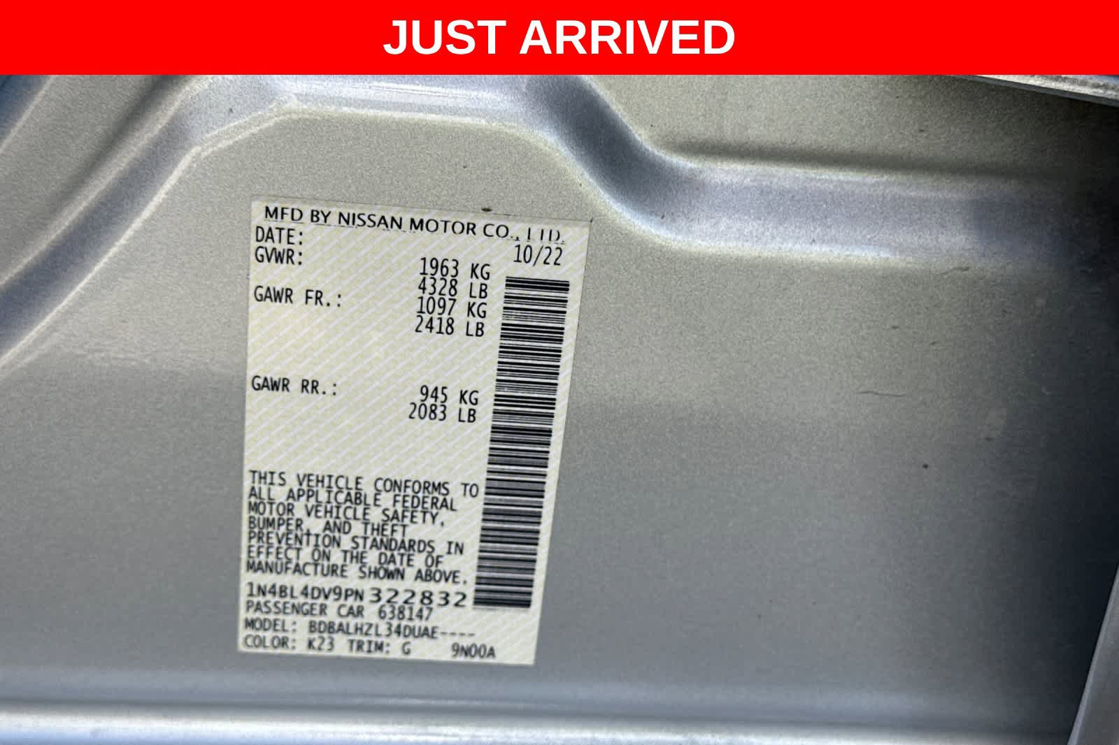 Used 2023 Nissan Altima 2.5 SV w/ SV Premium Package FWD image 29