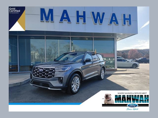 Certified 2025 Ford Explorer Platinum w/ LUX Leather Package