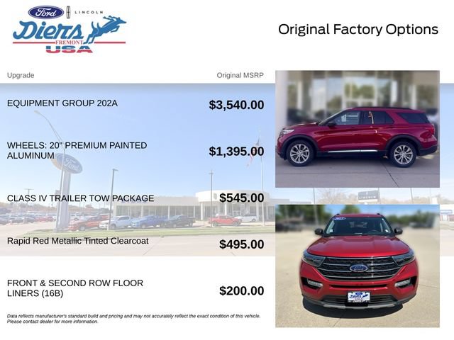 Certified 2023 Ford Explorer XLT w/ Equipment Group 202A AWD/4WD image 14