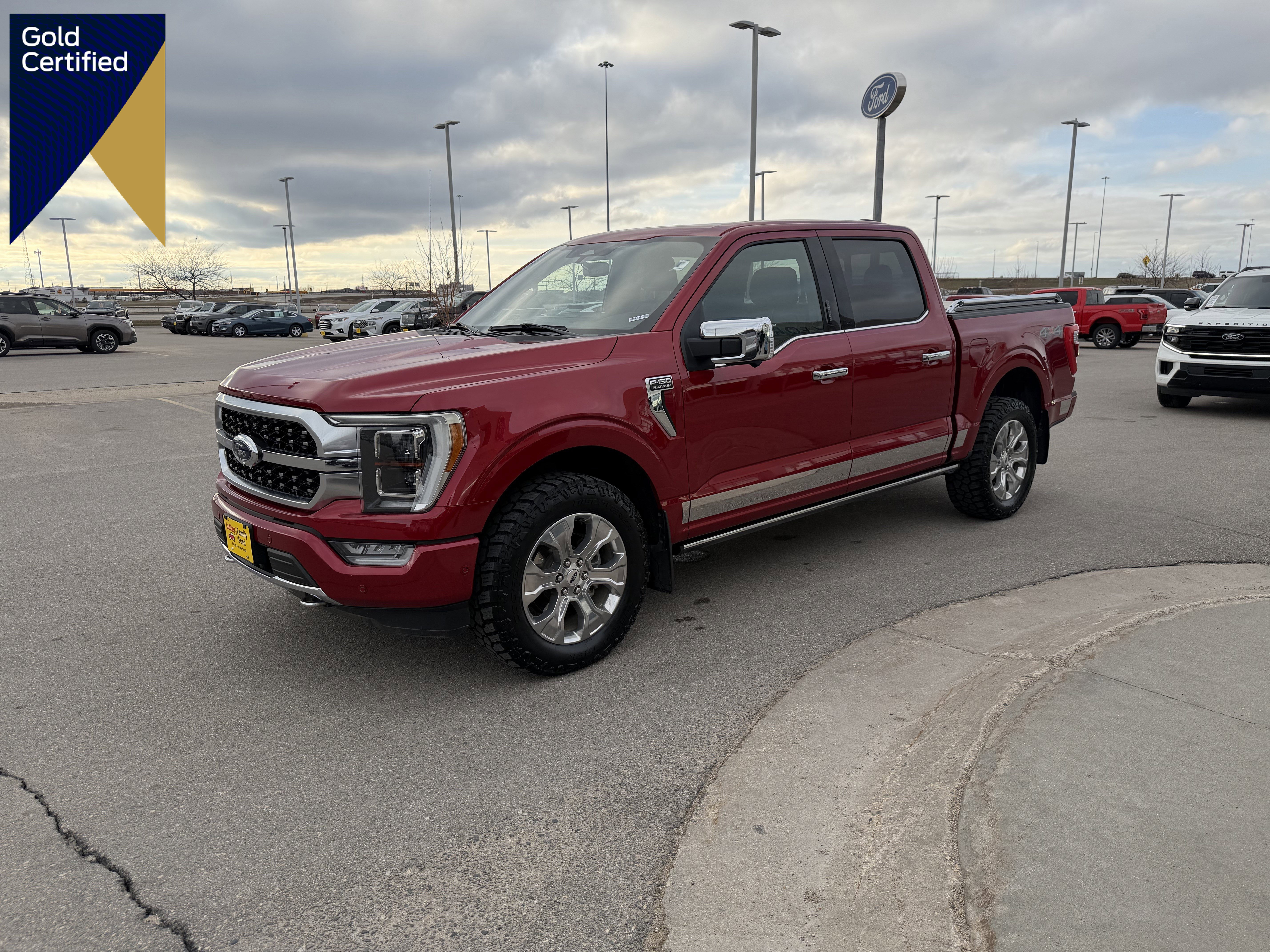 Certified 2021 Ford F150 Platinum w/ Equipment Group 701A High