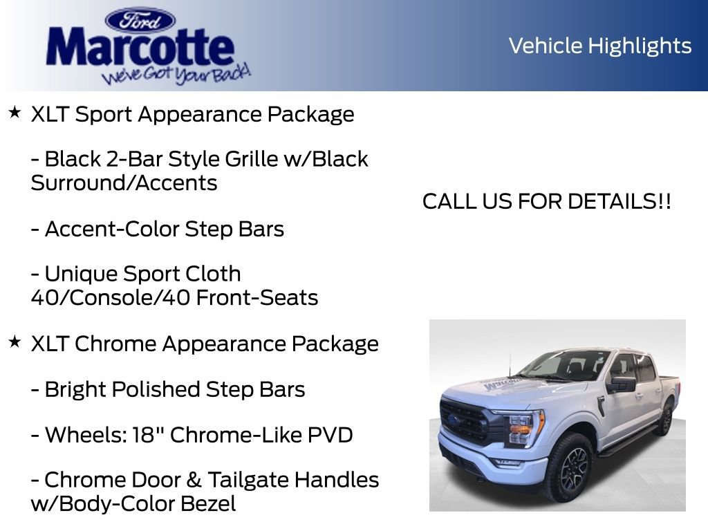 Certified 2023 Ford F150 XLT w/ Equipment Group 302A High image 29