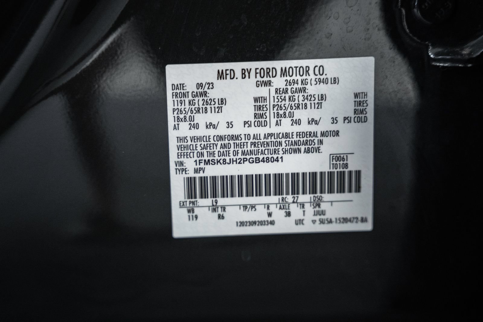 Certified 2023 Ford Explorer Timberline w/ Timberline Technology Package AWD/4WD image 40