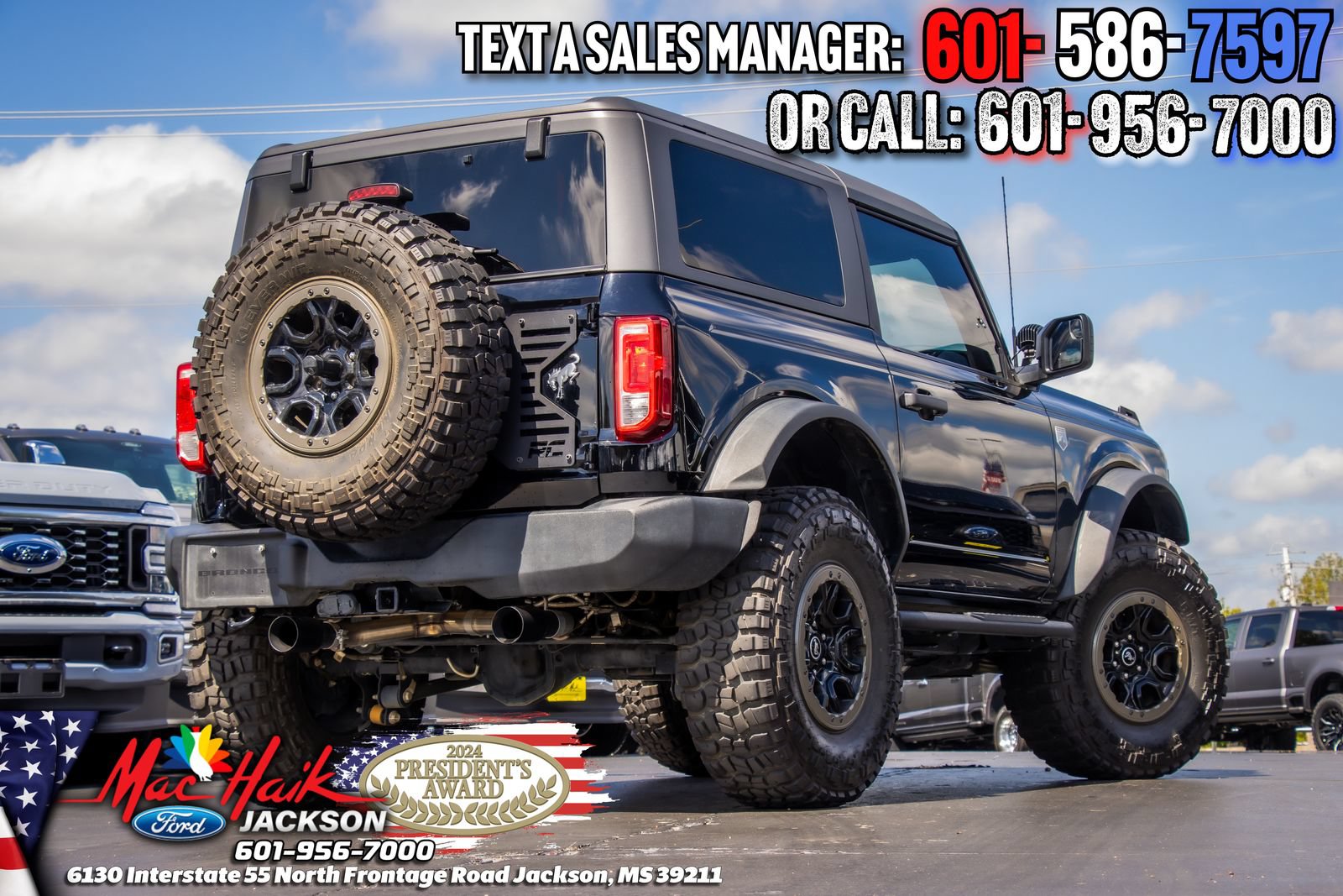 Certified 2022 Ford Bronco Big Bend w/ Sasquatch Package AWD/4WD image 9