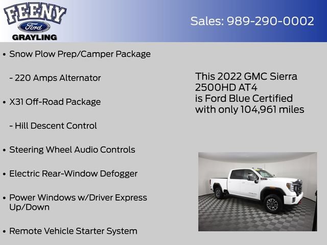 Used 2022 GMC Sierra 2500 AT4 AWD/4WD image 25