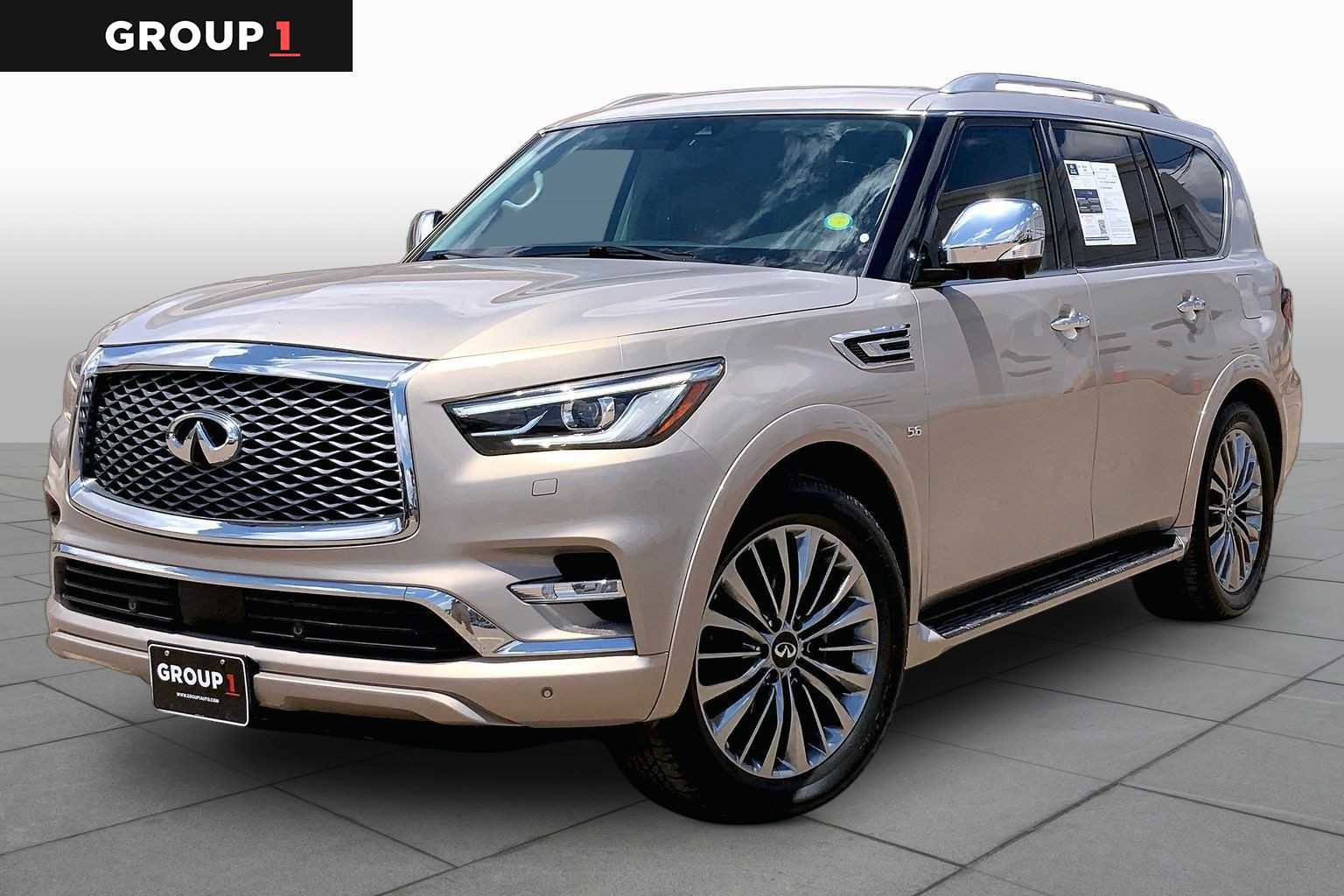 Used 2019 INFINITI QX80 Luxe w/ Proactive Package RWD image 1