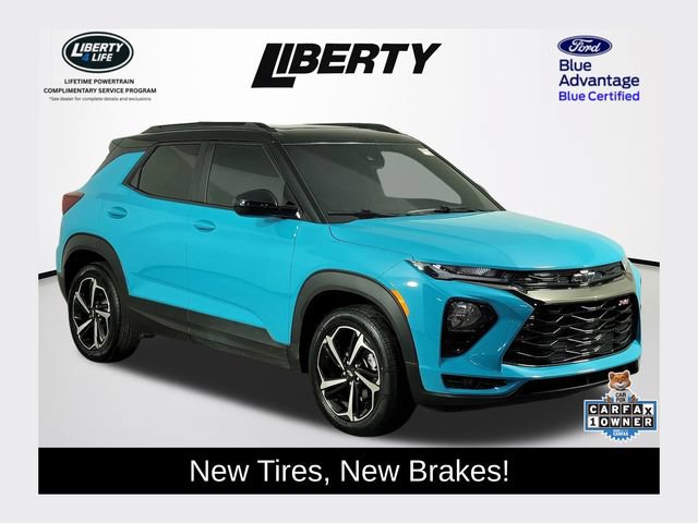 Used 2021 Chevrolet TrailBlazer RS w/ Sun and Liftgate Package AWD/4WD 360° Tour