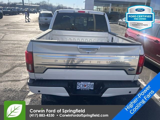 Certified 2018 Ford F150 Platinum w/ Equipment Group 701A Luxury image 7