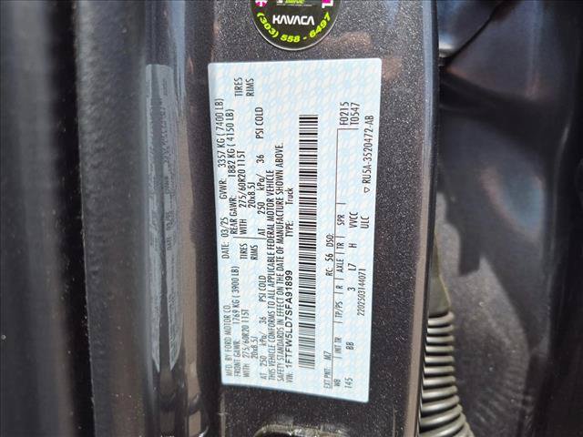 Certified 2025 Ford F150 Lariat w/ Equipment Group 501A Mid AWD/4WD image 22
