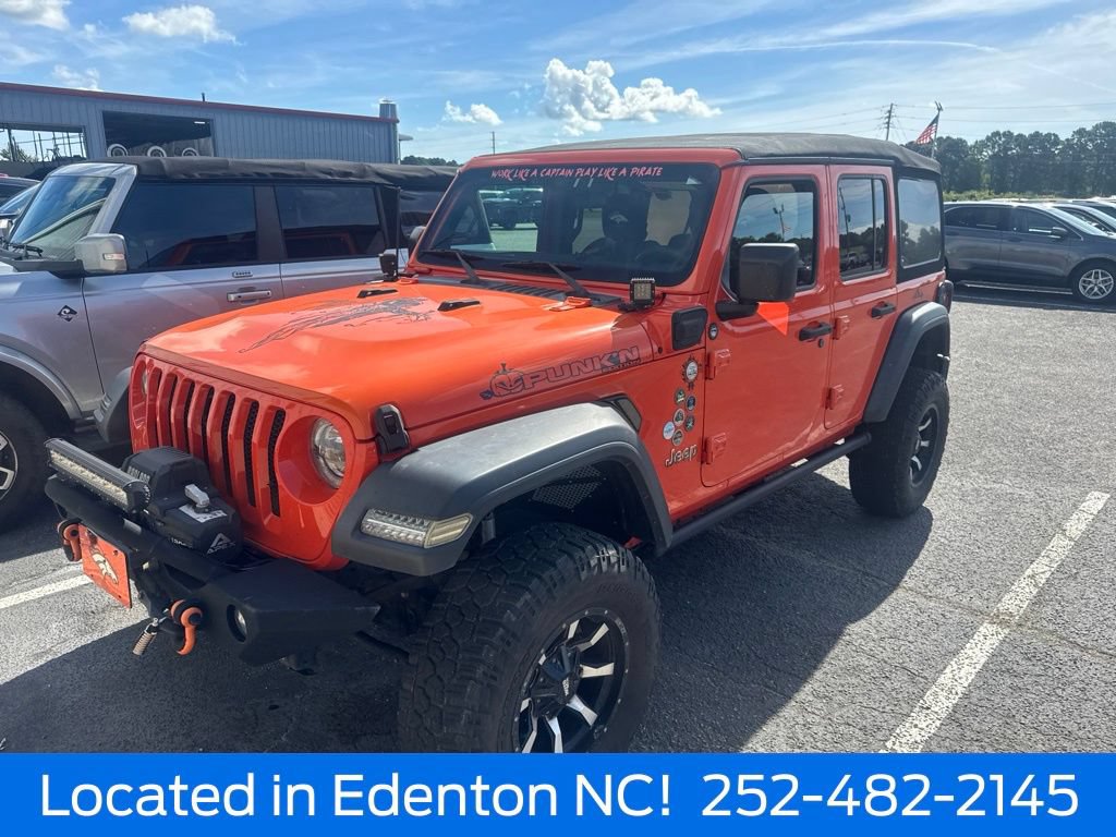 Used 2019 Jeep Wrangler Unlimited Sport S AWD/4WD image 1