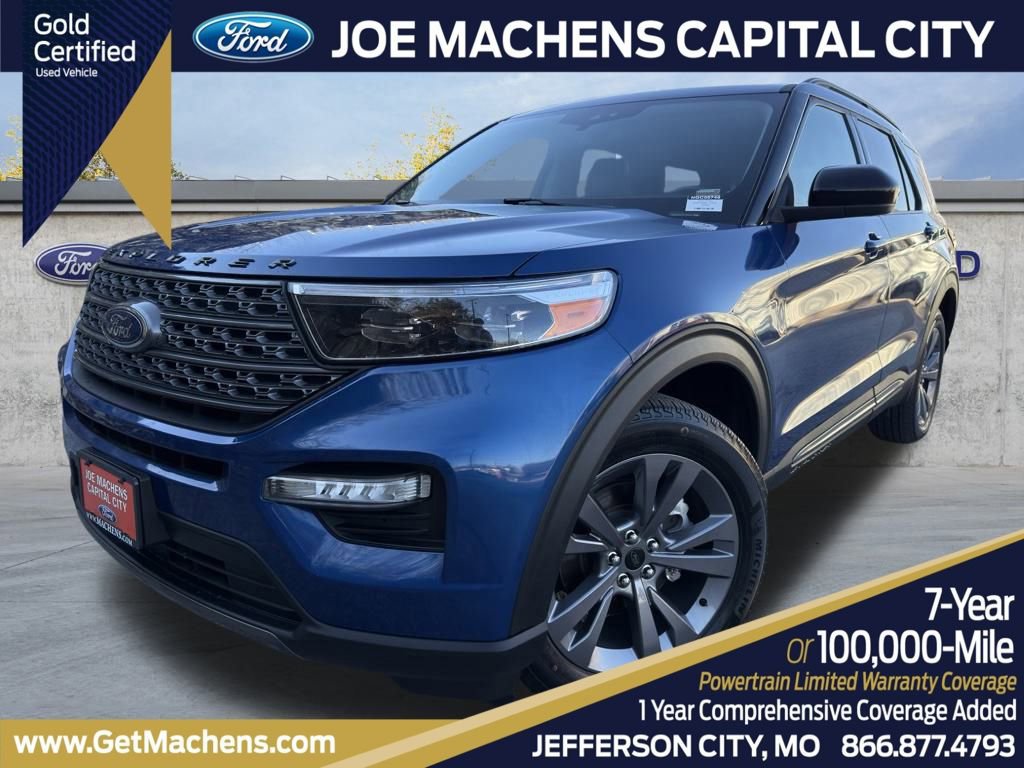 Certified 2022 Ford Explorer XLT w/ Equipment Group 202A image 1
