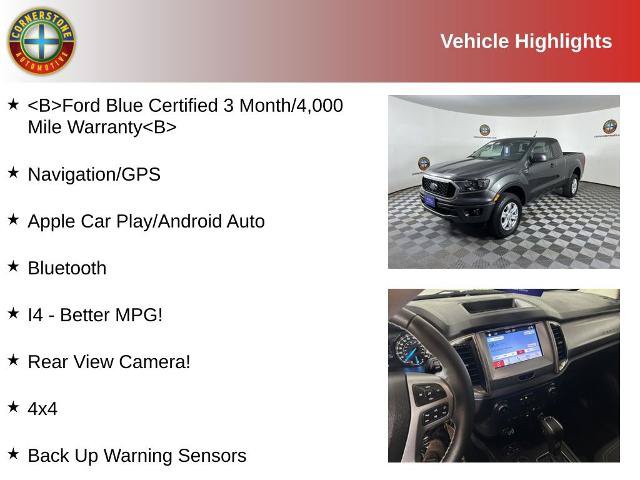 Certified 2019 Ford Ranger XLT w/ Equipment Group 301A Mid AWD/4WD image 2