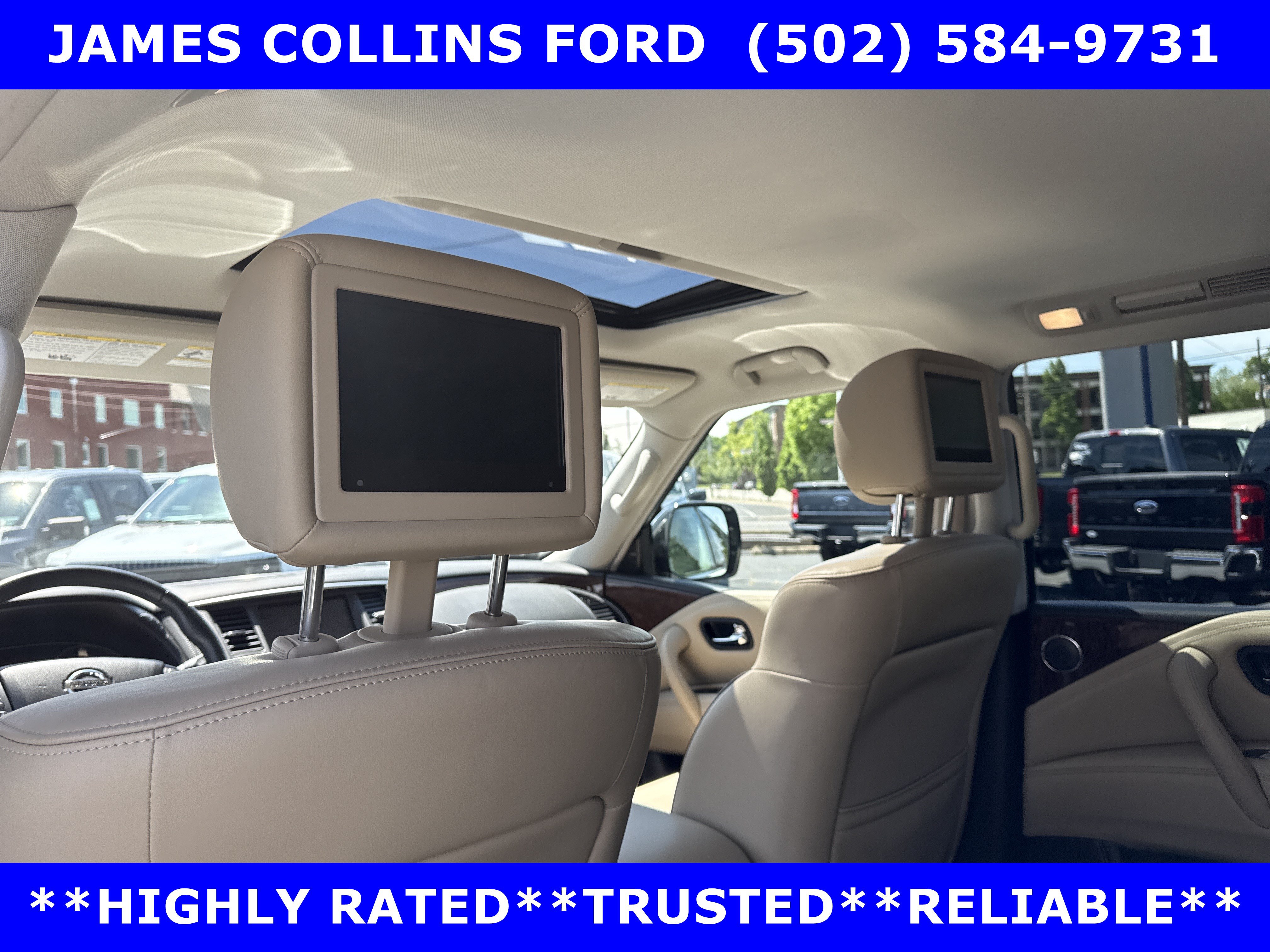 Used 2019 Nissan Armada Platinum w/ Captain's Chairs Package AWD/4WD image 16