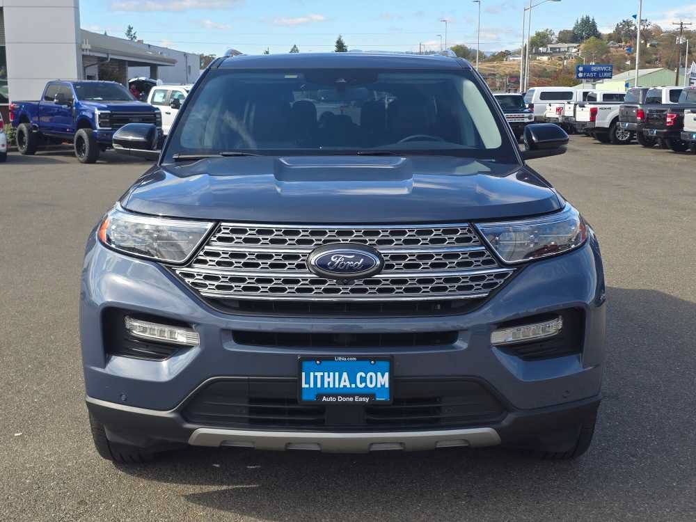 Certified 2021 Ford Explorer Limited w/ Hybrid Equipment Group 310A AWD/4WD image 8