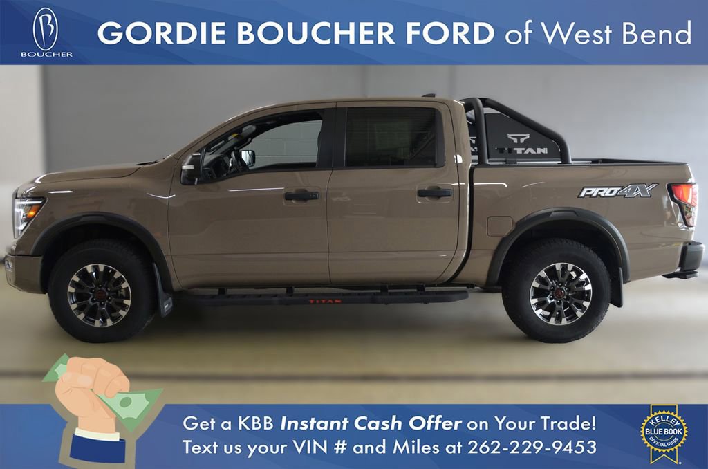 Used 2023 Nissan Titan PRO-4X w/ Pro-4x Convenience Package AWD/4WD image 2