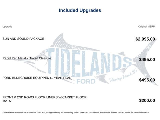Certified 2025 Ford Explorer ST w/ Sun And Sound Package AWD/4WD image 2