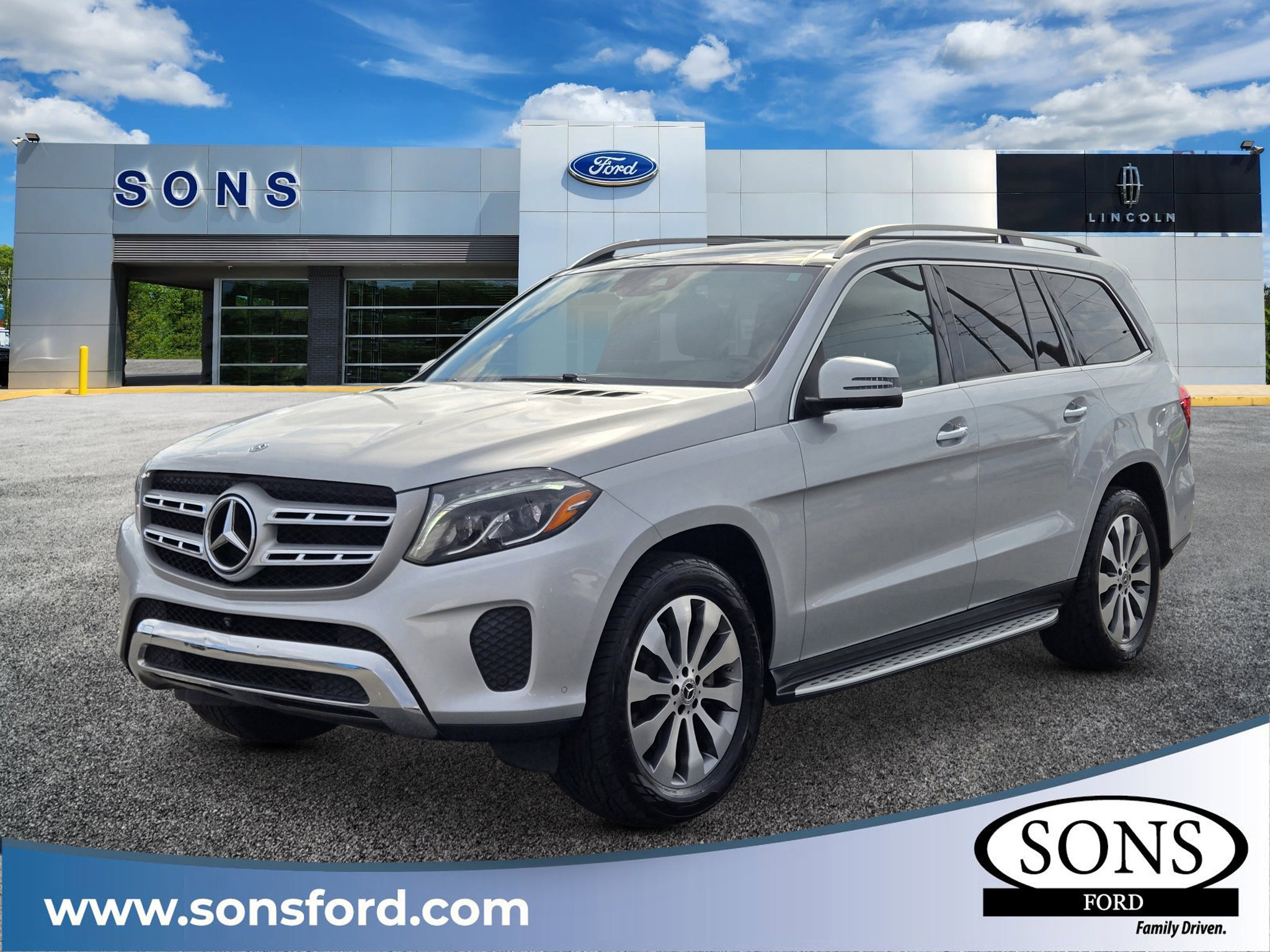 Used 2019 Mercedes-Benz GLS 450 4MATIC w/ Premium 1 Package