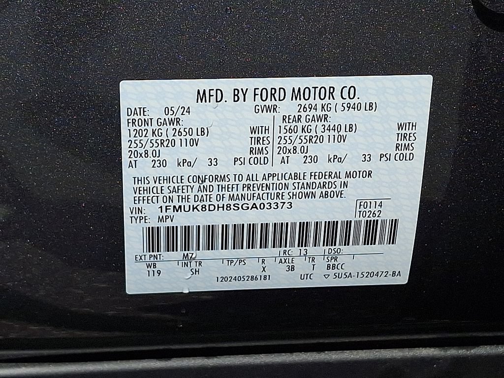 Certified 2025 Ford Explorer Active w/ Active Comfort Package AWD/4WD image 27