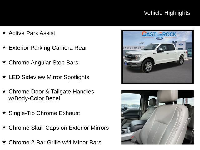 Certified 2020 Ford F150 Lariat w/ Equipment Group 502A Luxury image 16