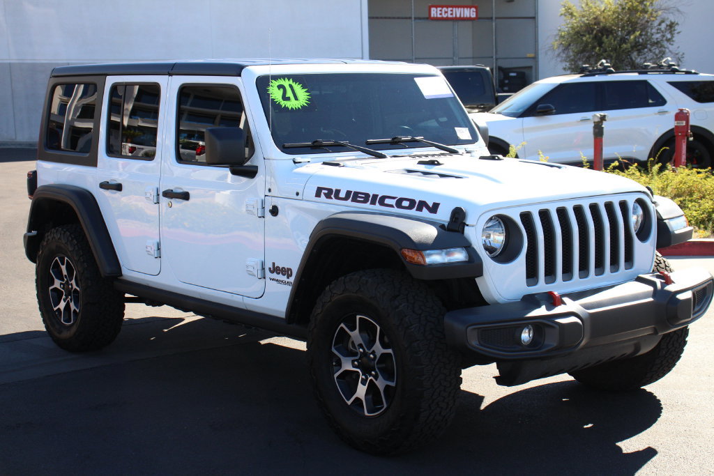 Used 2021 Jeep Wrangler Unlimited Rubicon AWD/4WD image 11