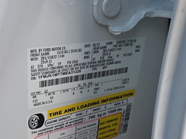 Certified 2021 Ford Expedition Max Platinum image 37