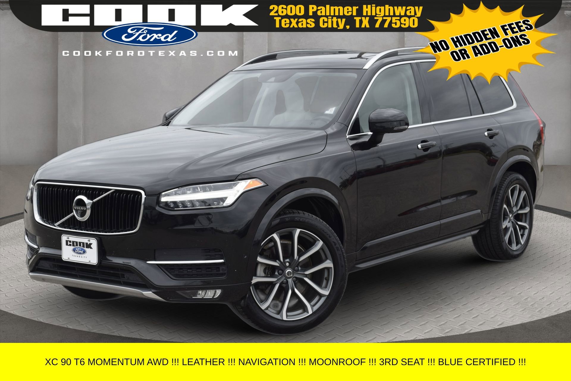 Used 2018 Volvo XC90 T6 Momentum w/ Convenience Package