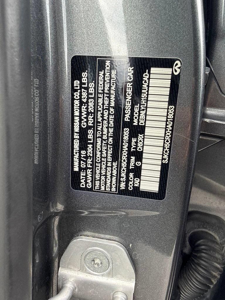Used 2017 INFINITI QX30 Premium w/ Navigation Package AWD/4WD image 58