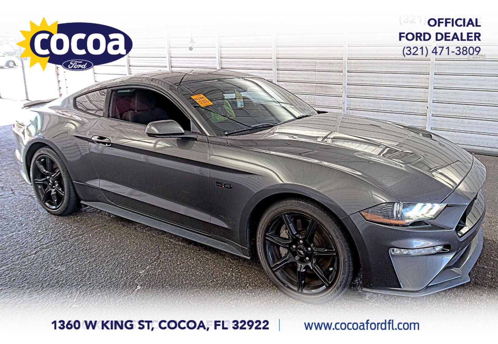 Certified 2019 Ford Mustang GT w/ Equipment Group 301A RWD image 1