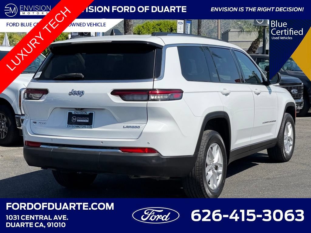Used 2022 Jeep Grand Cherokee L Laredo w/ Luxury Tech Group I AWD/4WD image 7
