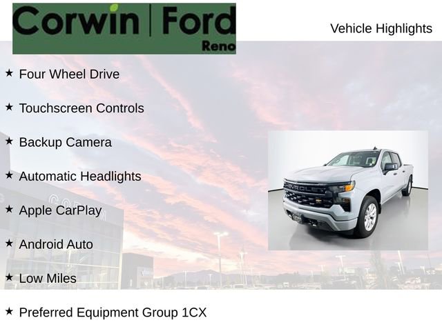 Used 2024 Chevrolet Silverado 1500 Custom AWD/4WD image 8