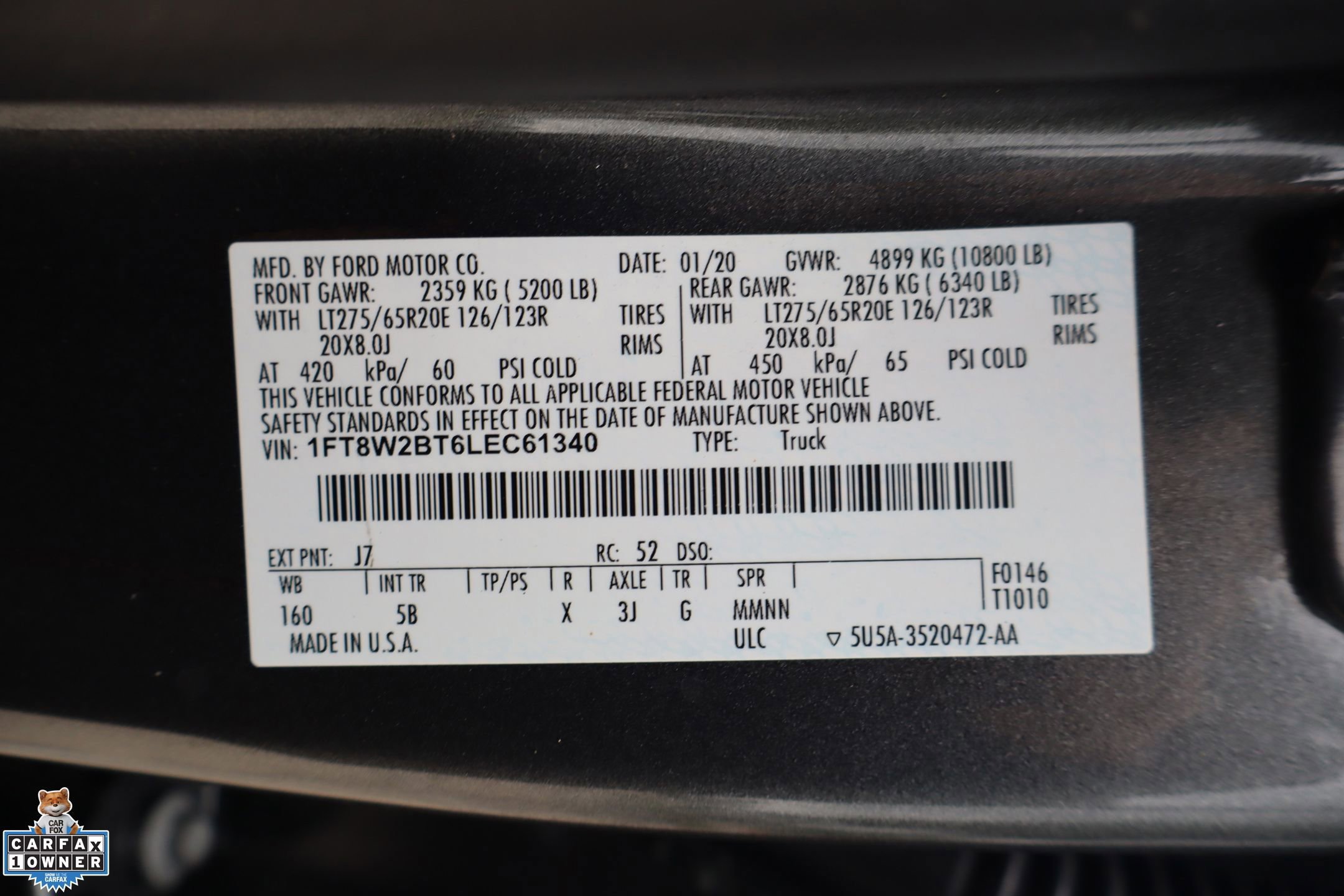 Certified 2020 Ford F250 Lariat w/ Lariat Ultimate Package image 46