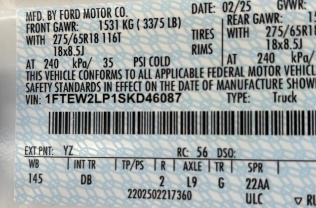 Certified 2025 Ford F150 STX image 28