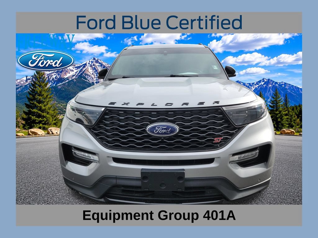 Certified 2022 Ford Explorer ST w/ Equipment Group 401A AWD/4WD image 1