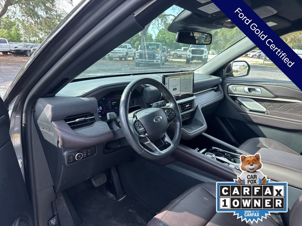 Certified 2025 Ford Explorer Platinum w/ LUX Leather Package AWD/4WD image 13