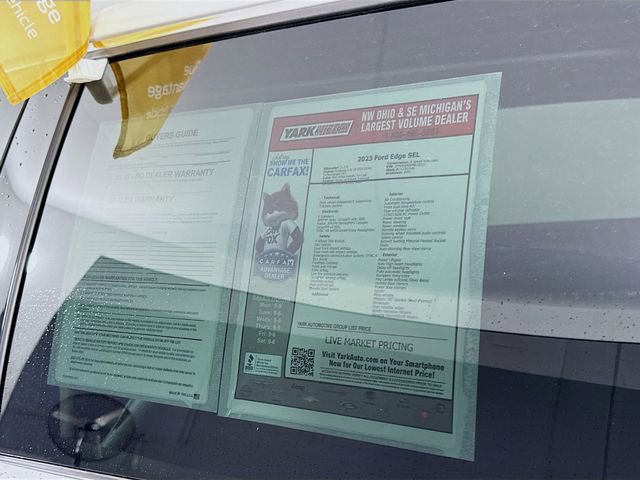 Certified 2023 Ford Edge SEL w/ Convenience Package image 15