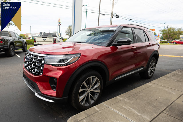 Certified 2025 Ford Explorer Platinum w/ Ultimate Package