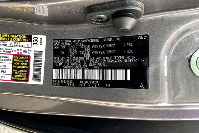 Used 2021 Toyota Sienna XLE FWD image 34