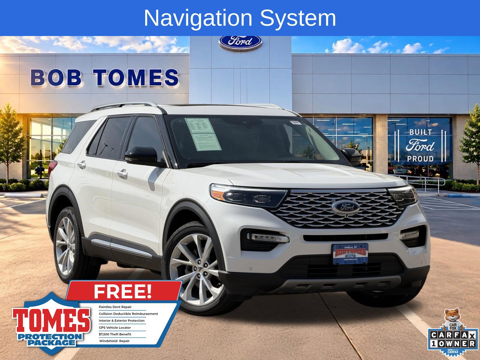 Certified 2024 Ford Explorer Platinum w/ Technology Package