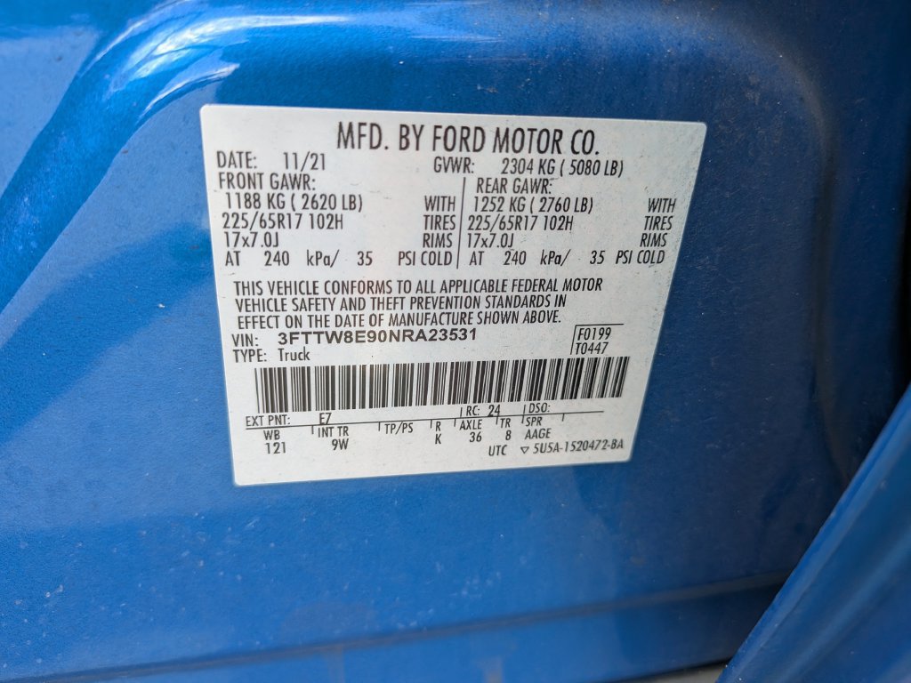 Certified 2022 Ford Maverick XL FWD image 36