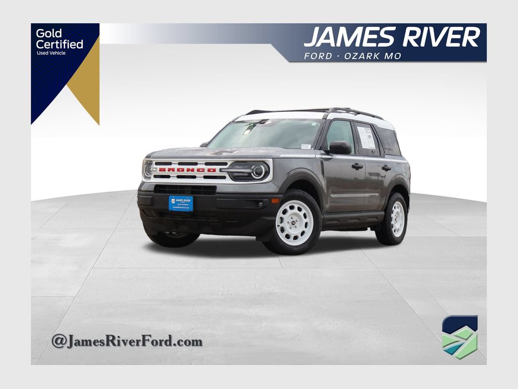 Certified 2024 Ford Bronco Sport Heritage w/ Heritage Convenience Package AWD/4WD 360° Tour
