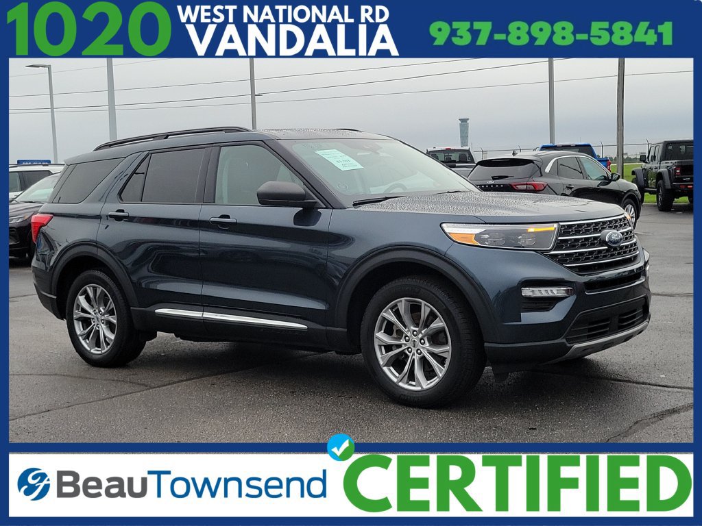 Certified 2022 Ford Explorer XLT w/ Equipment Group 202A AWD/4WD 360° Tour