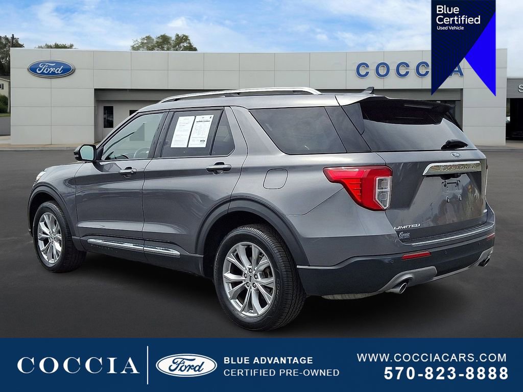 Certified 2021 Ford Explorer Limited w/ Equipment Group 301A image 6