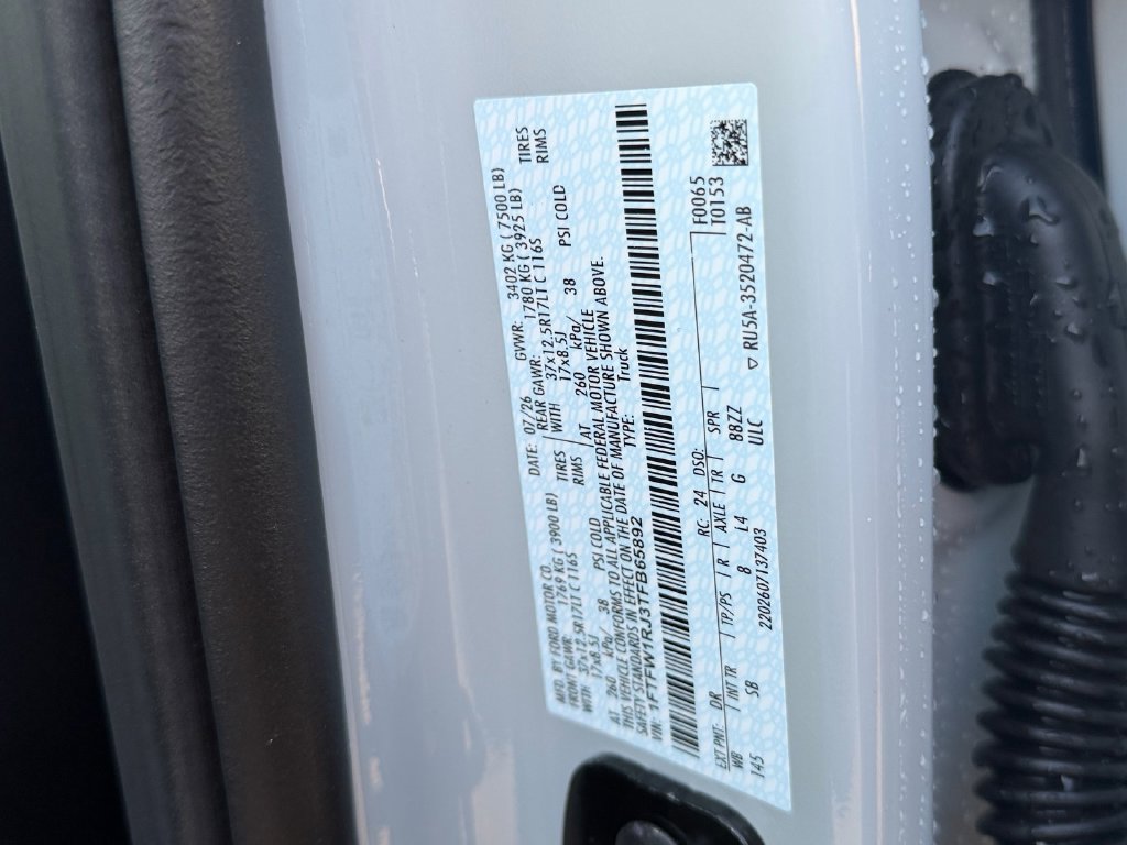 Certified 2026 Ford F150 Raptor w/ Equipment Group 803A Raptor R AWD/4WD image 18